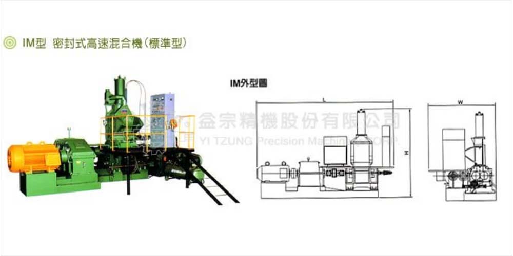 密封式高速混合機